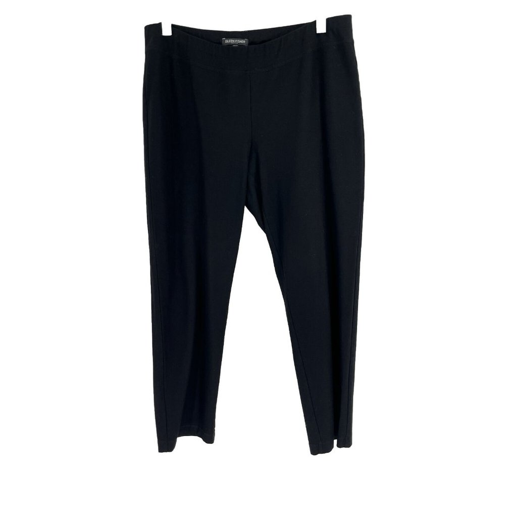 Eileen Fisher Black Ankle Pants